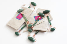 Load image into Gallery viewer, Genuine Aventurine Jade Roller